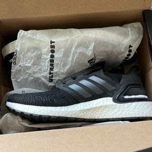 COPY - NWT- Adidas Ultra Boost 20 Core Black Womens 11 Mens 9.5